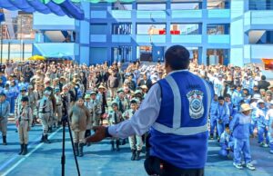 Más de 37 mil escolares reciben capacitación para prevenir riesgos con armas y pirotécnicos