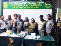PNP captura a ocho miembros de la banda criminal “Los Lobos de Huaral”