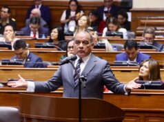 Ministro César Astudillo presenta ante el Congreso estrategia integral para enfrentar al crimen y fortalecer a la Policía