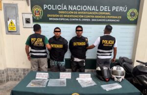 Capturan a dos extorsionadores y frustra atentado en San Juan de Lurigancho
