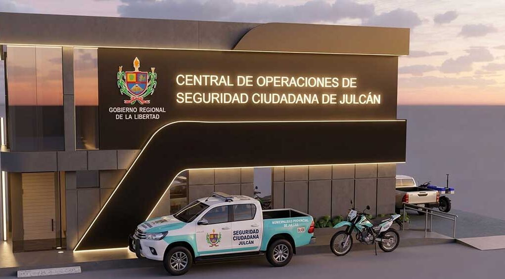 Gore inicia construcción de primera central de operaciones de seguridad ciudadana en Julcán