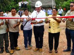Nueva Requena: Gobernador Manuel Gambini inaugura renovada infraestructura educativa y vial en el centro poblado Bajo Rayal
