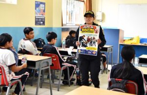 Mininter brindó orientación en prevención escolar a más de 800 estudiantes del colegio Melitón Carvajal