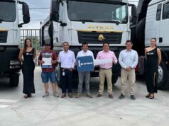 Andes Motor entrega 10 volquetes Sitrak a Industrias y Construcciones GyG para fortalecer sus operaciones en el norte del país