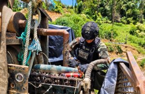 Mininter deja fuera de operación maquinaria de la minería ilegal valorizada en S/14.5 millones en Amazonas